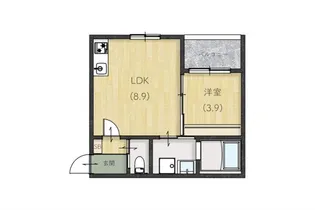 Lien渡橋【1階】の間取り