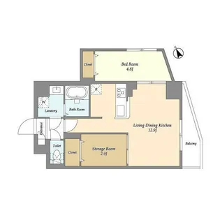東京都墨田区向島5【マンション】の間取り