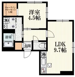 メゾン南阿佐谷【1階】の間取り
