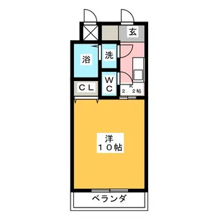 グランデール【3階】の間取り