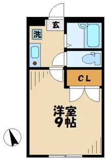 レオパレス和光(11046)【1階】の間取り