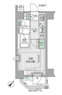 BPRレジデンス青砥【8階】の間取り