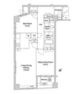 コンフォリア原宿【3階】の間取り