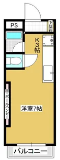 小川マンション【3階】の間取り