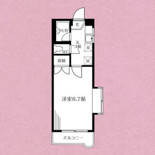 メゾン市川【2階】の間取り