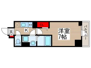 N-stage Matsudo【3階】の間取り