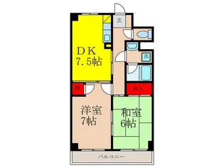 NLバルビゾンスカイ【2階】の間取り