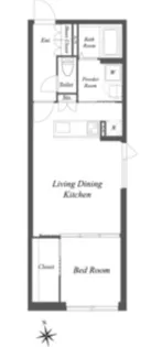 PASEO武蔵小山【2階】の間取り