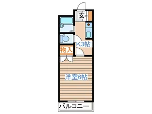 日昭箱塚ビル【2階】の間取り