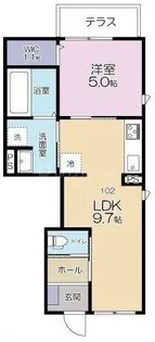 Maison de Poire【1階】の間取り