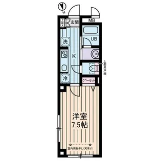 コーポTO【3階】の間取り