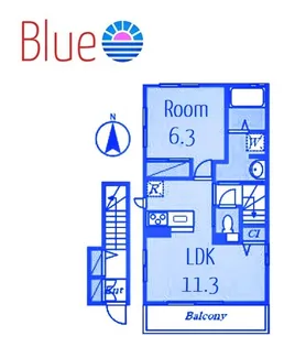 レトア【2階】の間取り
