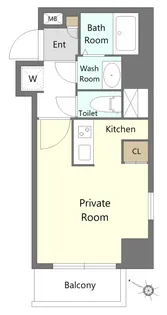 KO CITY 41【4階】の間取り