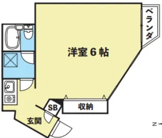クリオール明大前【2階】の間取り