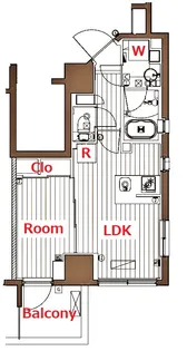 ガーラ・クレスタ横濱関内【11階】の間取り