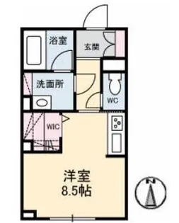 シャーメゾンステージ宇品東【1階】の間取り