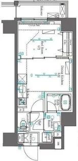 MAXIV府中AZ【3階】の間取り