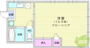 コーポ恵和【2階】の間取り