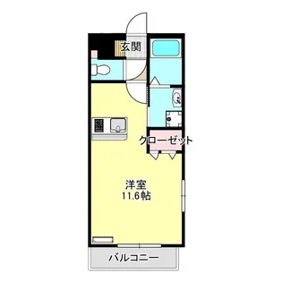 ビカーボ【1階】の間取り