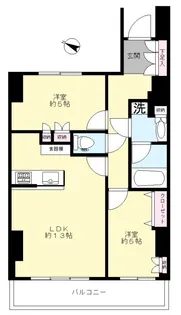 グローリオタワー巣鴨【15階】の間取り