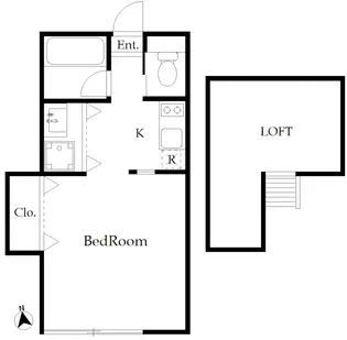 リヒトハイム桜台【2階】の間取り