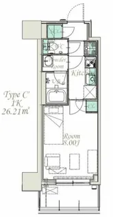 スプランディッド新横浜【4階】の間取り