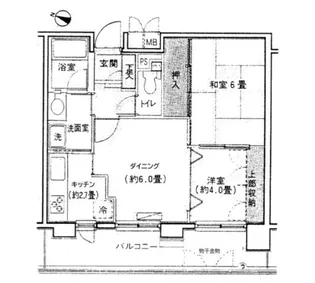 パーク・ノヴァ横浜阪東橋南【3階】の間取り