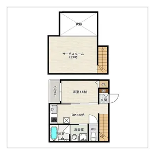 DreamStage博多南Bonheur(ボヌール)【2階】の間取り