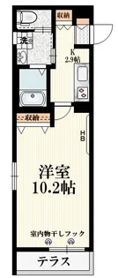 メゾン リュミエール【1階】の間取り