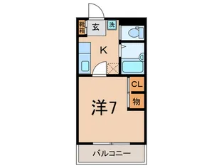 リュミエ-ル【2階】の間取り