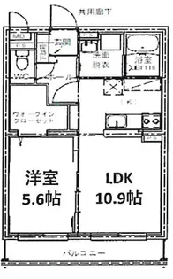 Bliss小池原【2階】の間取り