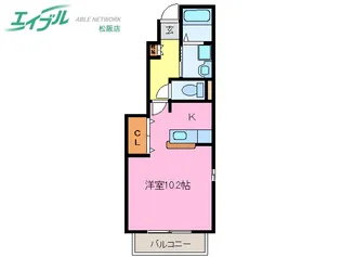 ヴェスト・ガッセ A棟【1階】の間取り