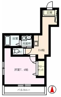 クラシオンM【2階】の間取り