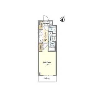 バウスステージ高田馬場(バウスステージタカダノババ)【2階】の間取り