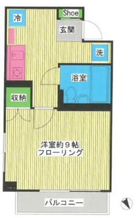 住吉コートクハイム【3階】の間取り