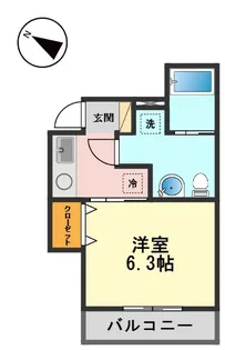 リーナV【3階】の間取り