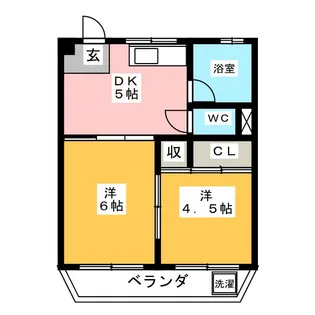 森田ビル【5階】の間取り