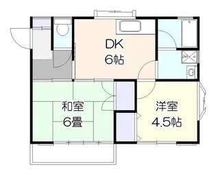 リヴィエールフクイ【1階】の間取り