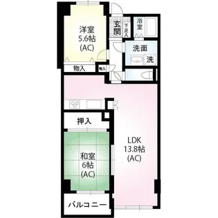 ラ・ヴェール浜田山【3階】の間取り