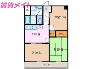 マイン96【4階】の間取り