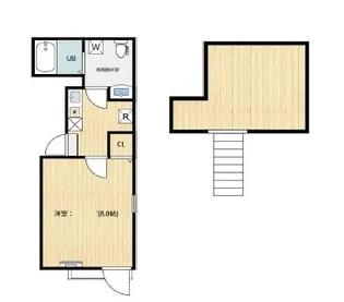 ヴェール立花【3階】の間取り