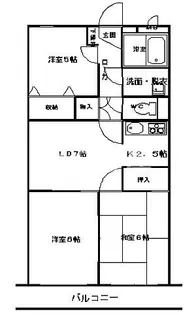 スマイル?1【3階】の間取り