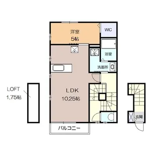 MJヒルズ【2階】の間取り
