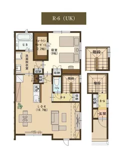ユーソニアン上越・大字寺町Aの間取り