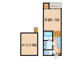 ノーブルモネ【2階】の間取り