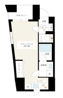 カスタリア新宿御苑【4階】の間取り