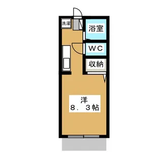 ハウスブリッジ【1階】の間取り