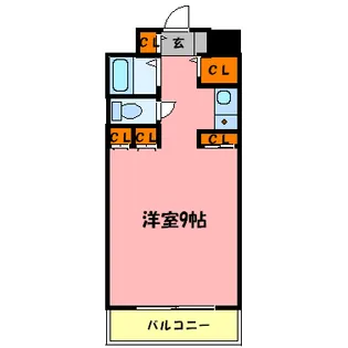 ダイニチコントラクション【8階】の間取り