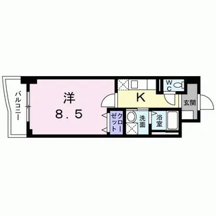 アヴニール【2階】の間取り