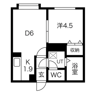 VivaceIII(ヴィヴァーチェ3)【2階】の間取り